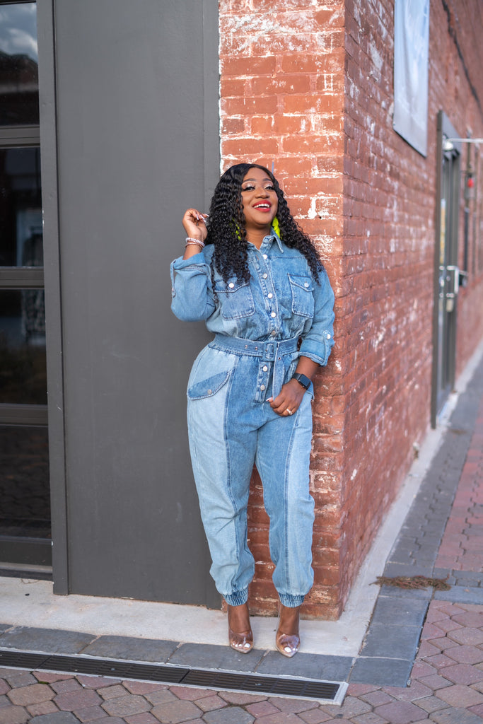 Mix Denim Jumpsuit – Shop SB Boutique