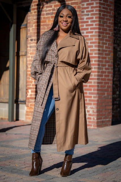 Double Standards Trench Coat