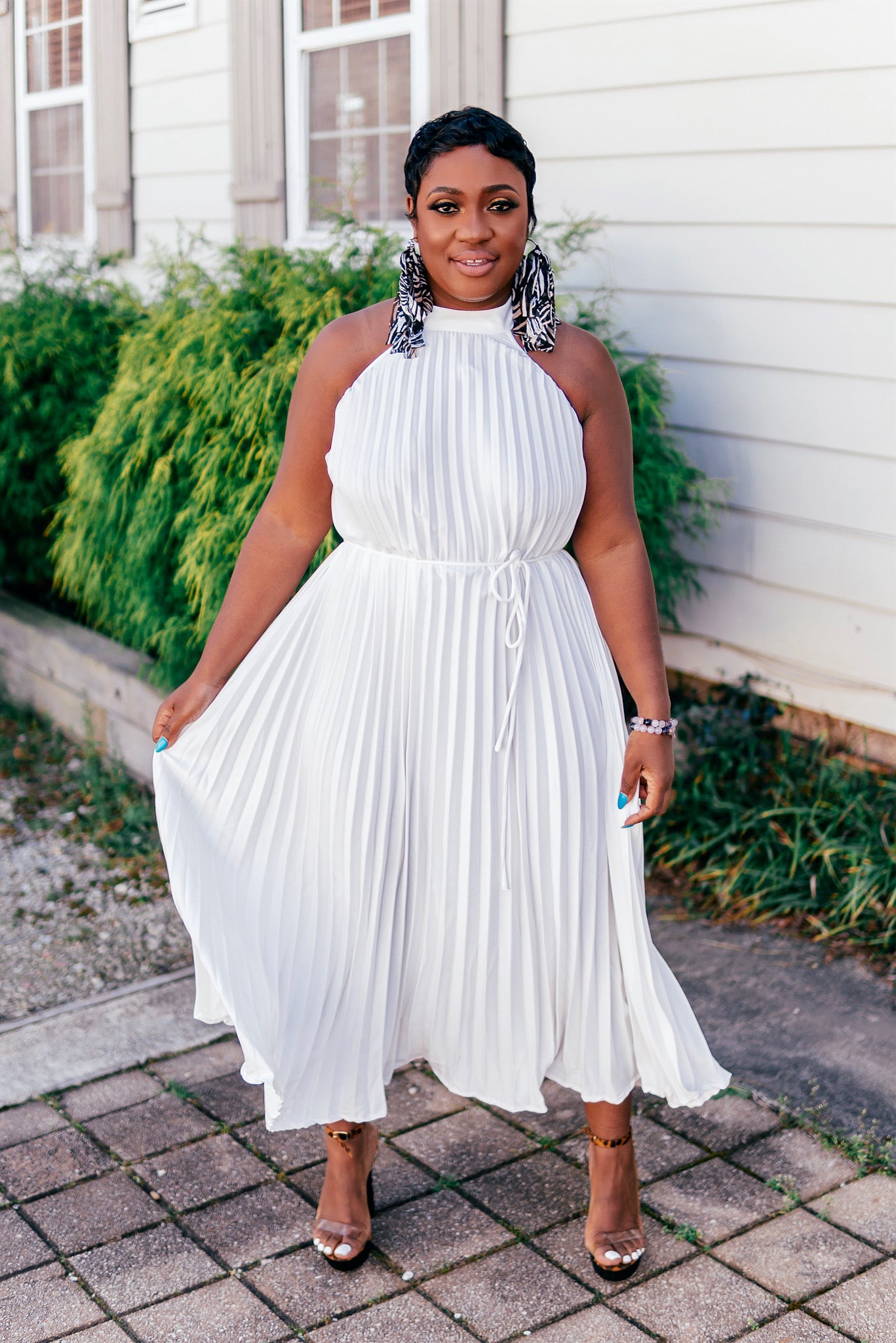 marilyn pleat dress Plus Size - Marilyn Monroe Pleated Tiered Dress